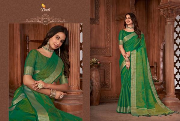 Pankh Anushka Vol 1 Linen Khadi Silk Saree Collection